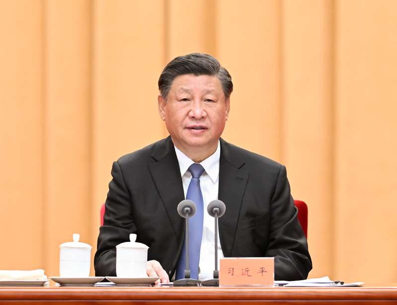1月9日，中共中央總書記、國家主席、中央軍委主席習近平在中國共產(chǎn)黨第二十屆中央紀律檢查委員會第二次全體會議上發(fā)表重要講話。